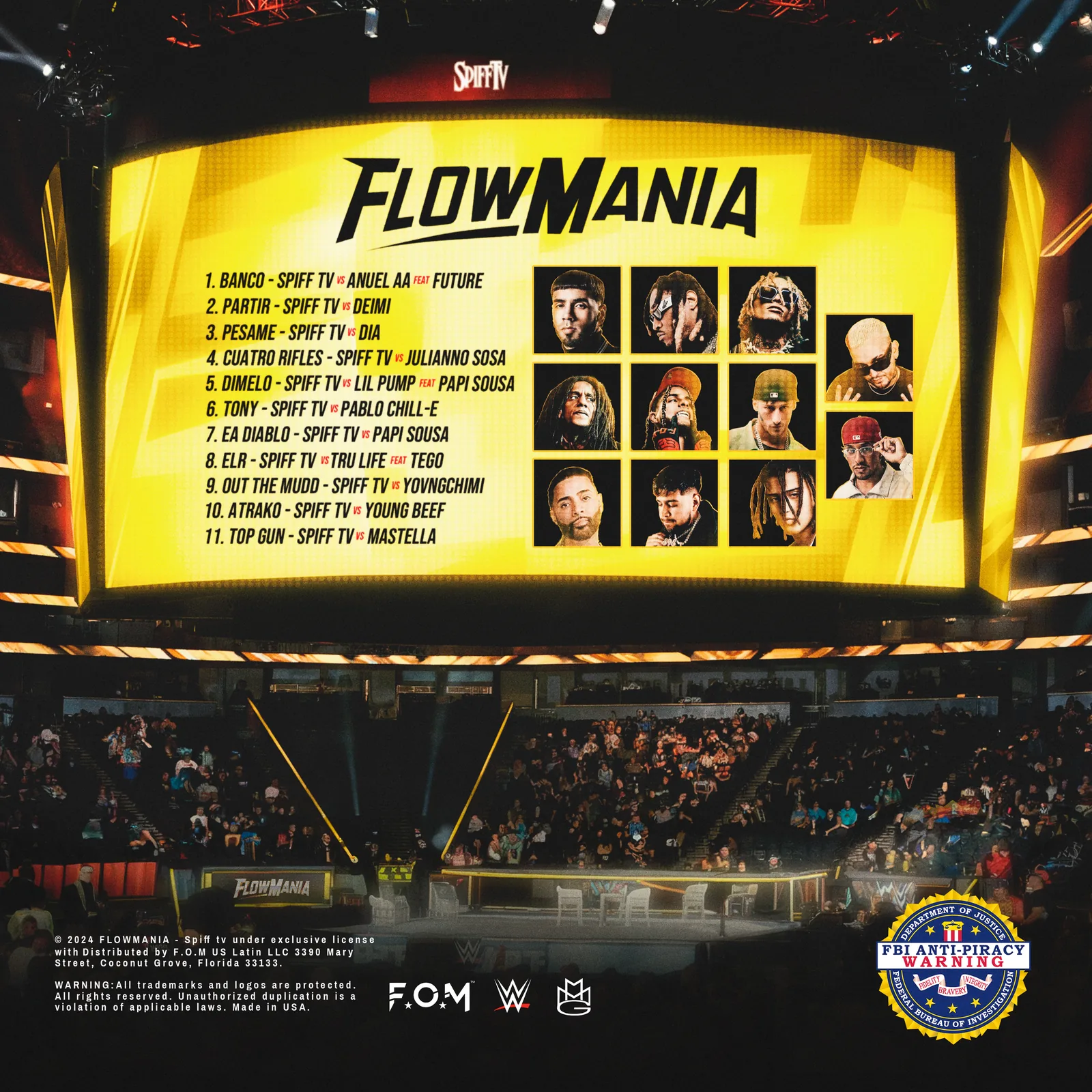 Flowmania — tracklist del álbum
