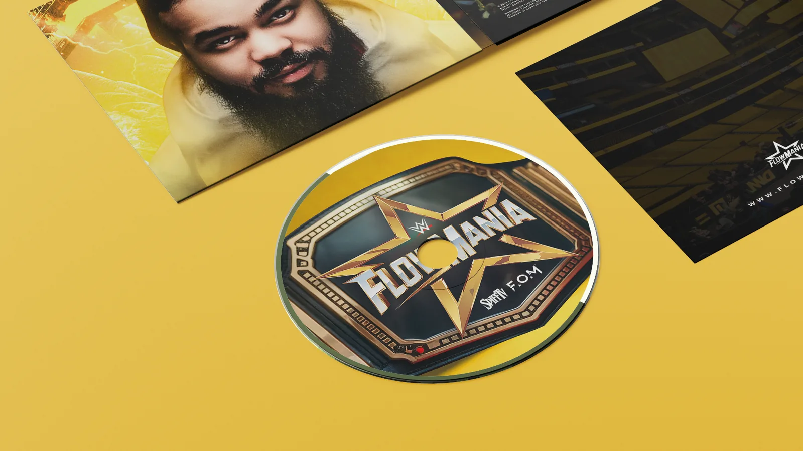 Flowmania — CD con cinturón de campeón