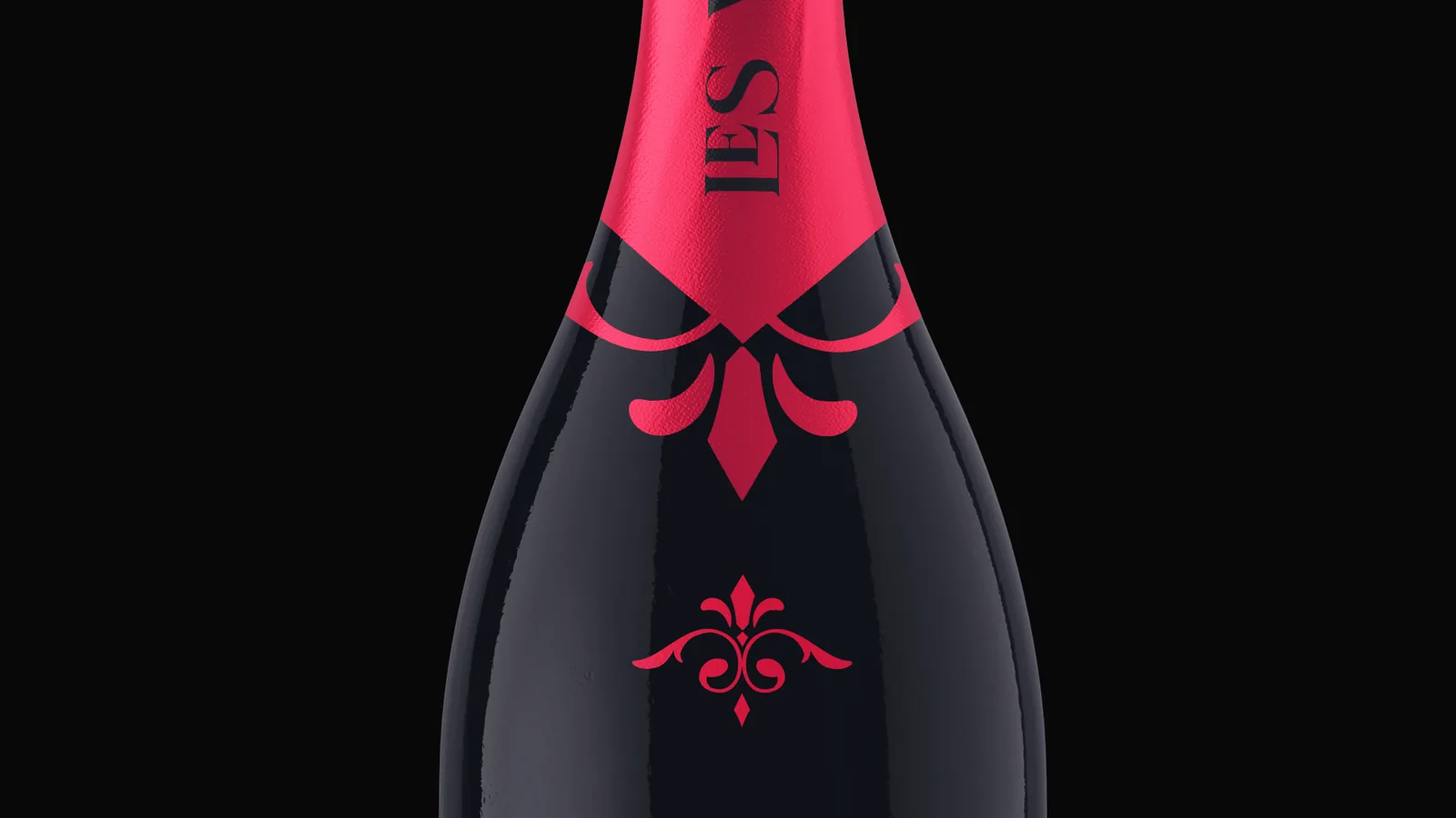 Les Vrais — botella Le Noir
