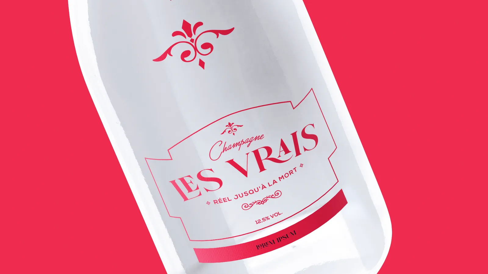 Les Vrais — botella Blanc