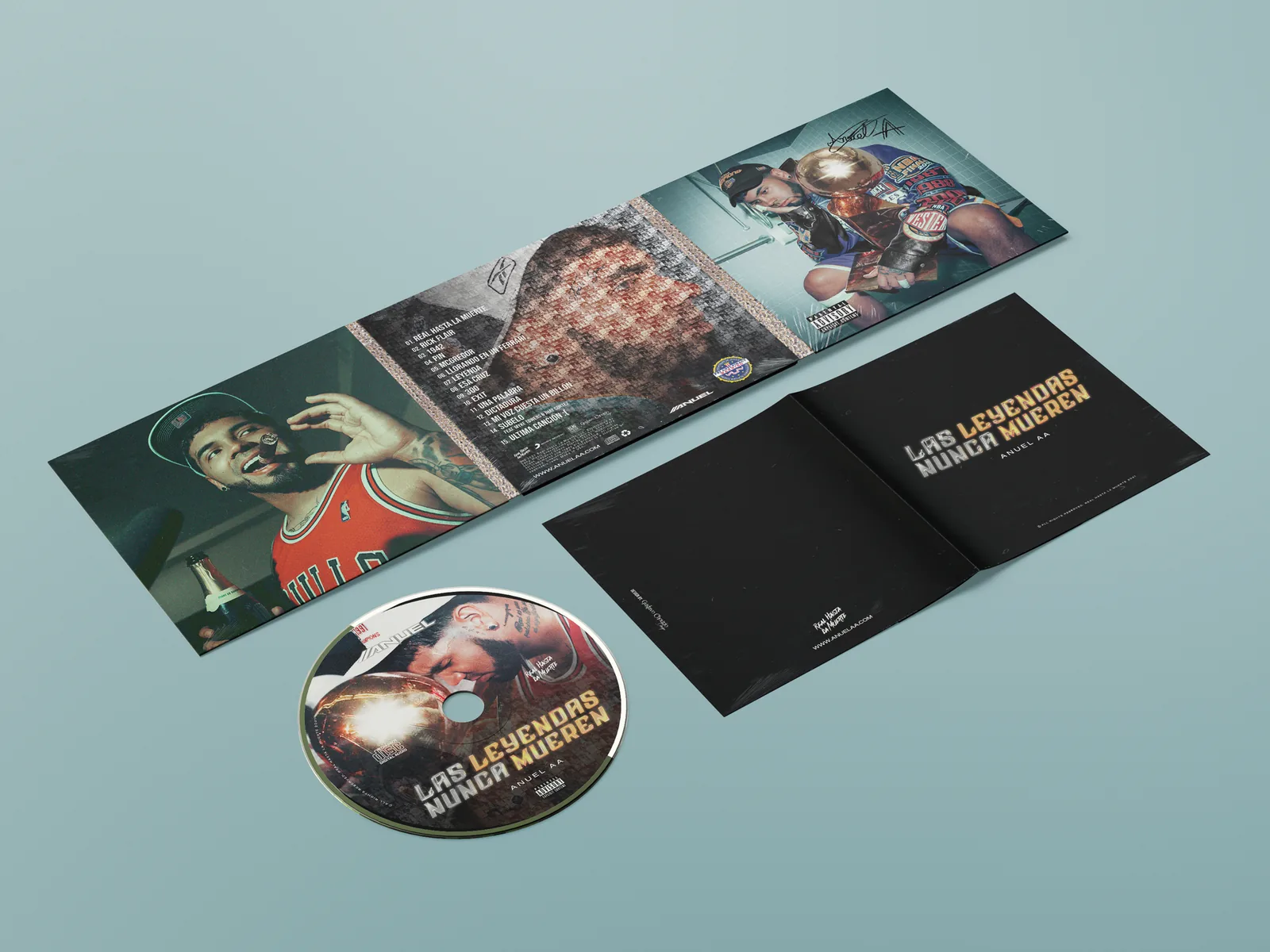 Gatefold LLNM con CD y tracklist