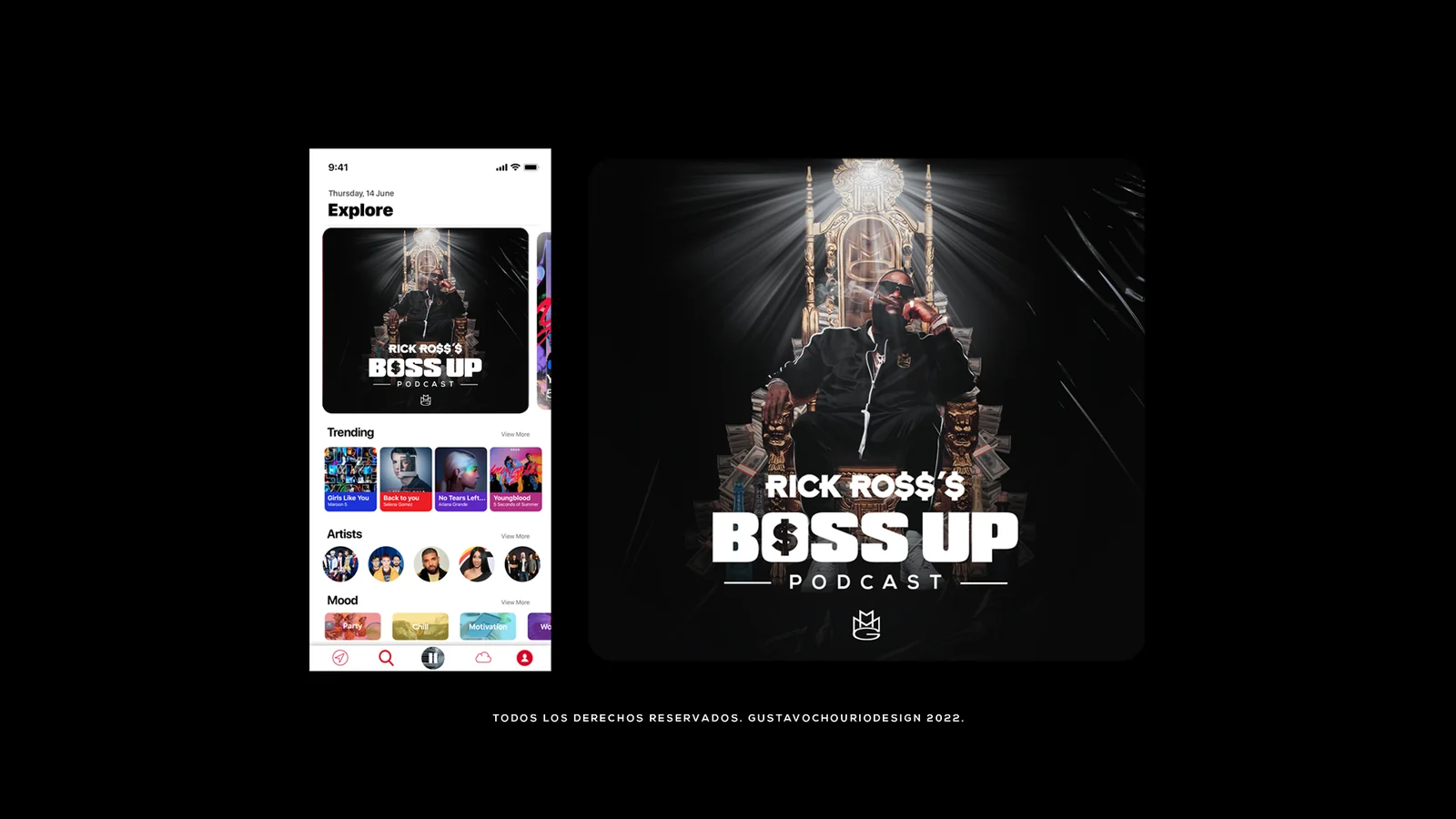 La ficha del podcast en Apple Podcasts