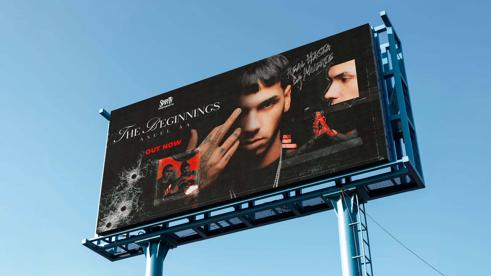 The Beginnings — valla publicitaria